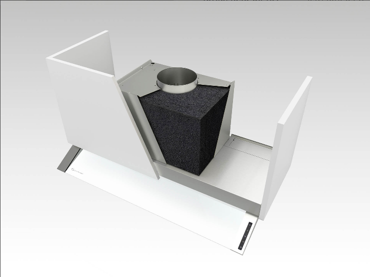 CAMPANA SILENZIO 90/A INOX