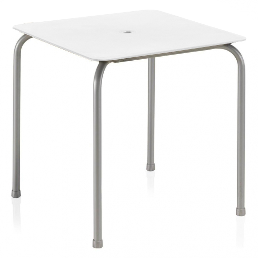 MESA DENIA 70X70 BLANCA