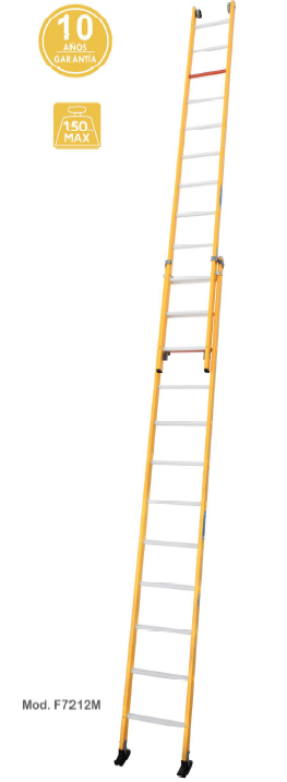 ESCALERA FIBRA EXT 2X10 (3,00-4,96)