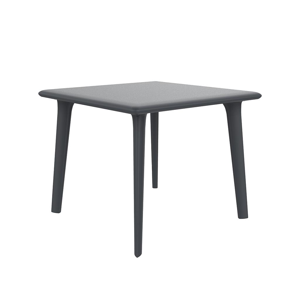 MESA NEW DESSA 90X90 GRIS OSCURO