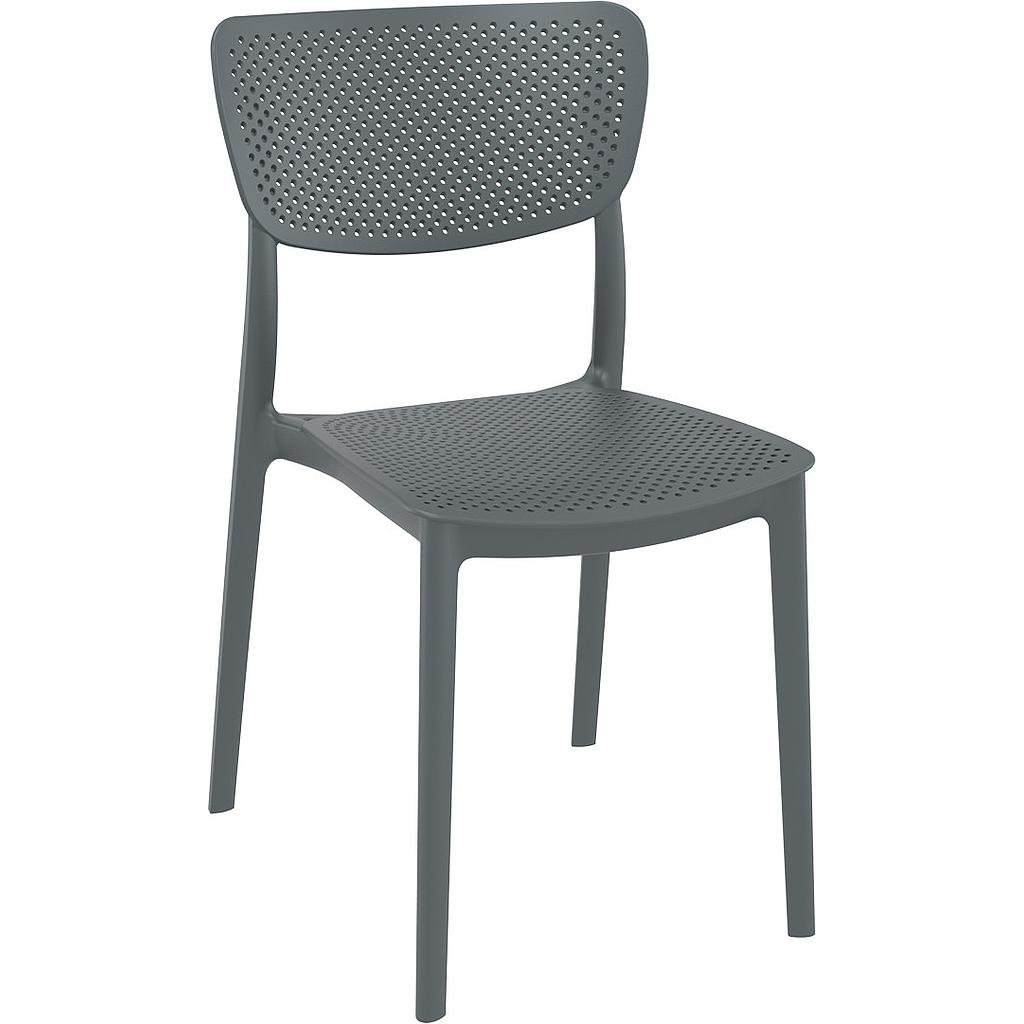 SILLA LUCY GRIS OSCURO